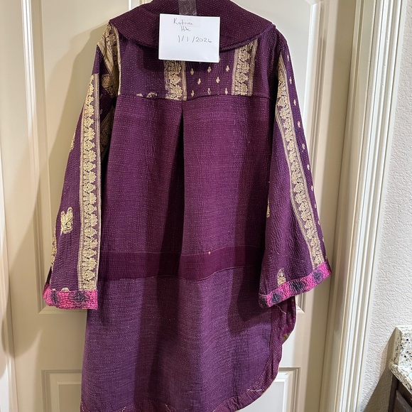 Kantha Bae Drifter Coat NWT - Picture 2 of 6